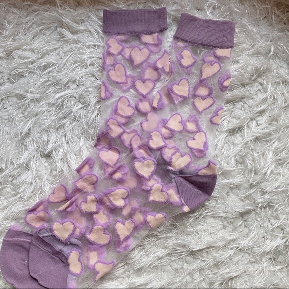 WEEKEND PICNIC very cute translucent socks - Picture 5 of 5